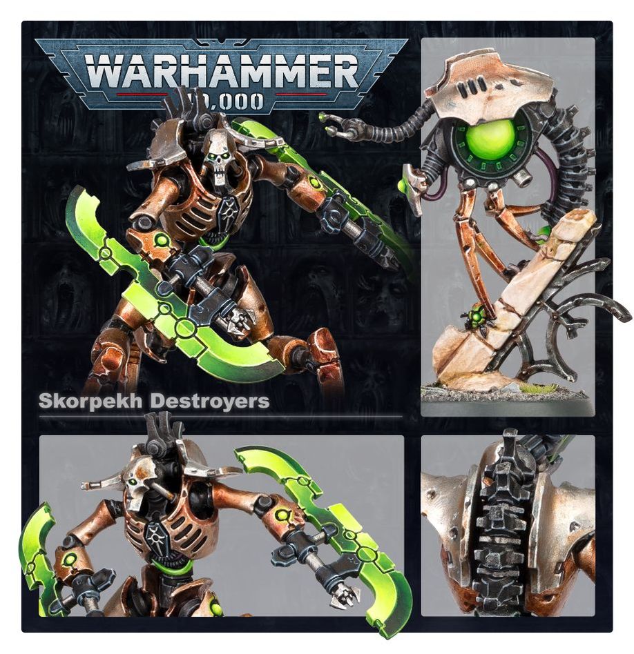 Warhammer 40.000 - Necrons - Skorpekh Destroyers (49-31)