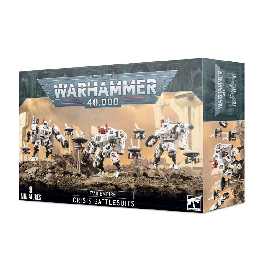 Warhammer: 40.000 - T'au Empire - XV8 Crisis Battlesuit Team (56-07)