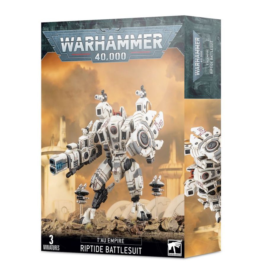 Warhammer: 40.000 - T'au Empire - XV104-Riptide Battlesuit (56-13)