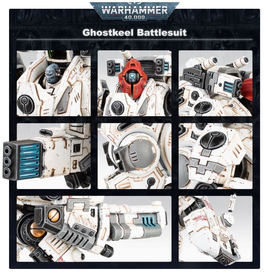 Warhammer: 40.000 - T'au Empire - XV95 Ghostkeel Battlesuit (56-20)
