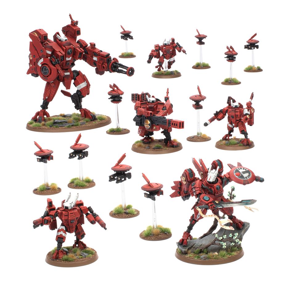 Warhammer: 40.000 - T'au Empire - Battleforce: Farsight Cadre (71-56)