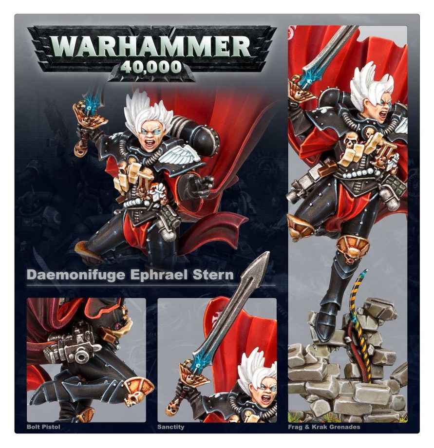 Warhammer 40.000 - Adepta Sororitas - Daemonifuge – Ephrael Stern & Kyganil (40-50)