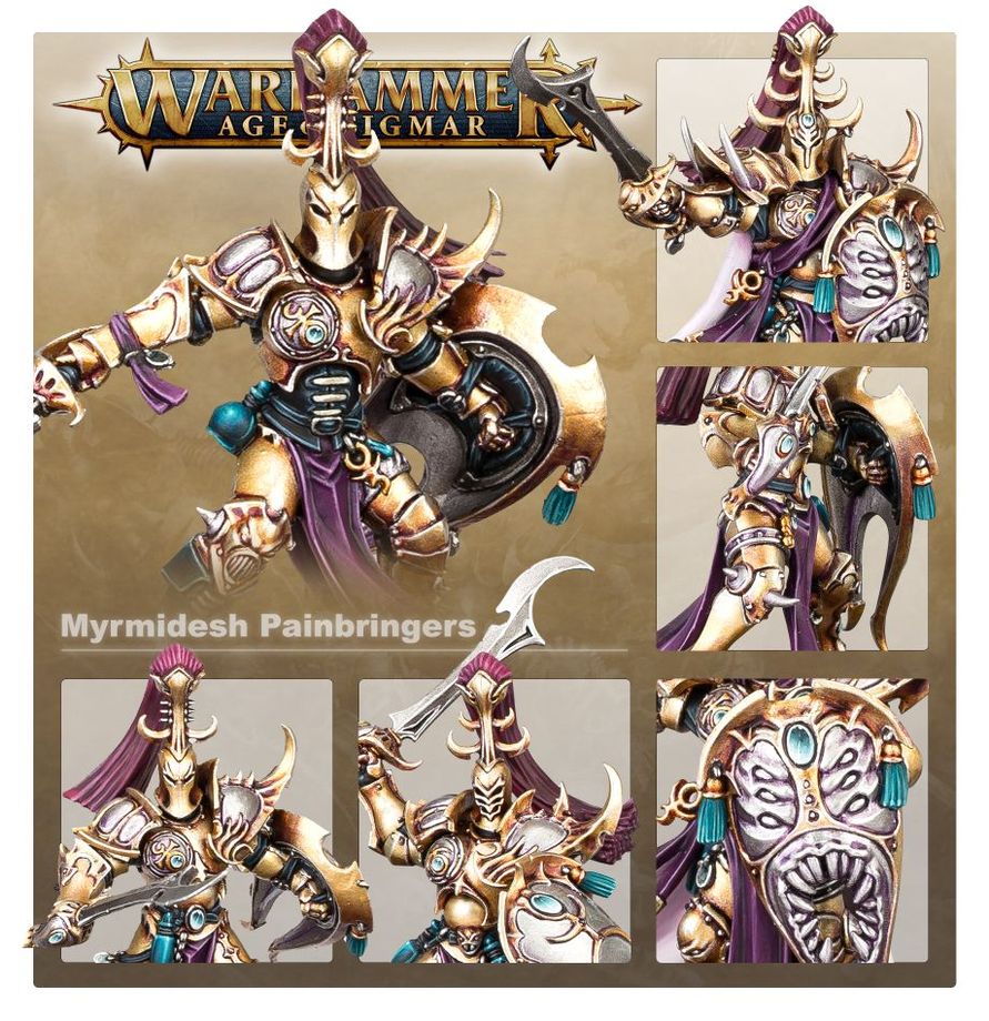 Warhammer Age of Sigmar - Grand Alliance Chaos - Hedonites of Slaanesh - Myrmidesh Painbringers (83-90)