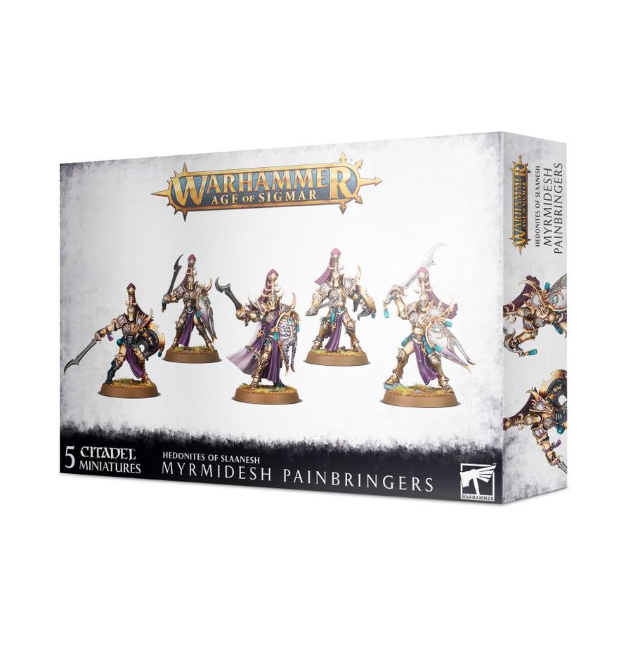 Warhammer Age of Sigmar - Grand Alliance Chaos - Hedonites of Slaanesh - Myrmidesh Painbringers (83-90)