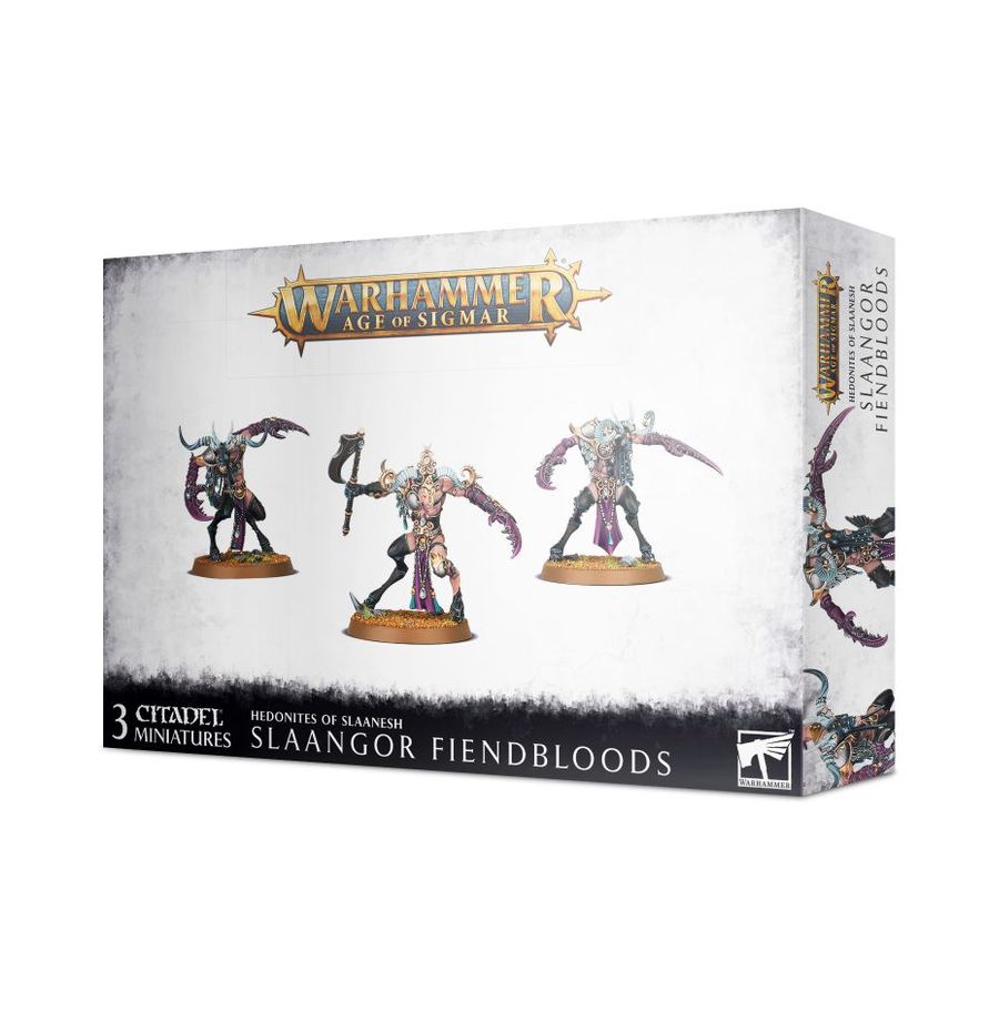 Warhammer Age of Sigmar - Hedonites of Slaanesh - Slaangor Fiendbloods (83-89)