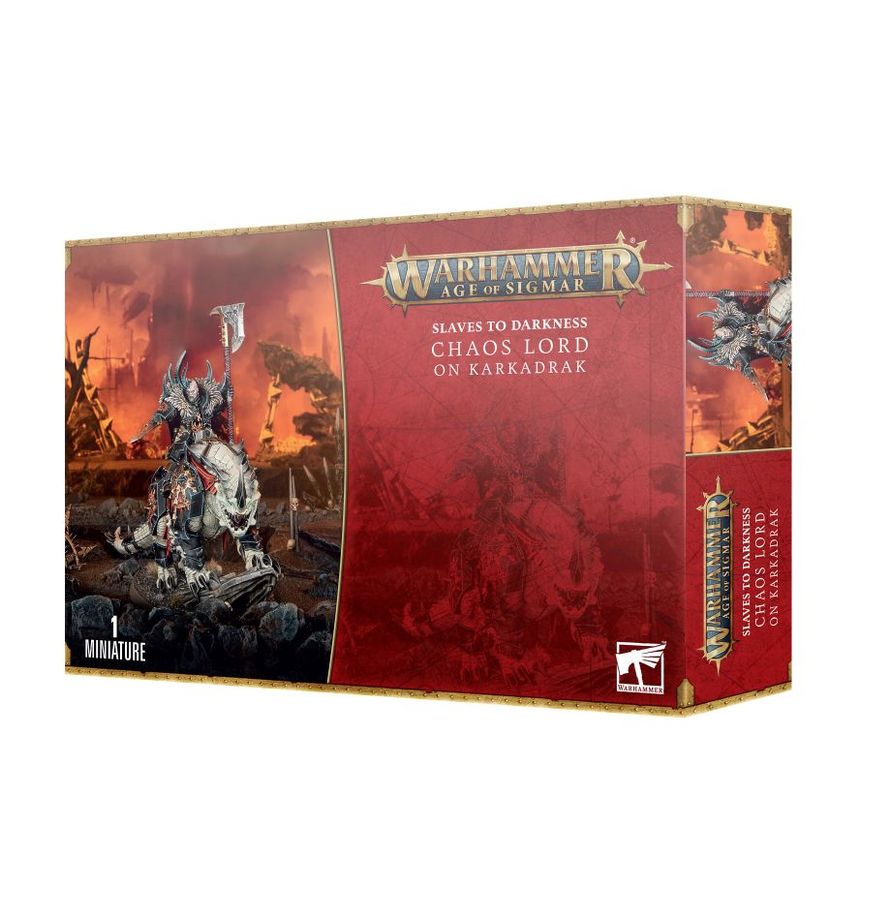 Warhammer Age of Sigmar - Slaves to Darkness - Chaos Lord on Karkadrak (83-62)