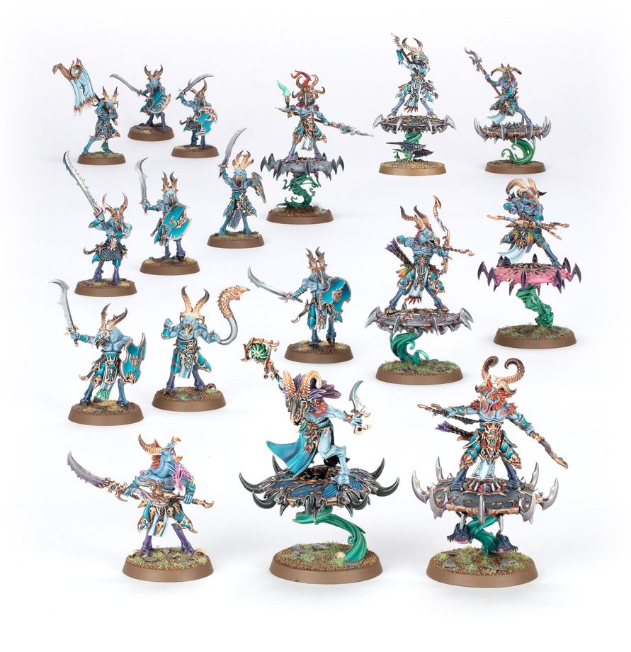 Warhammer Age of Sigmar - Disciples of Tzeentch - Tzaangor Warflock (70-839)