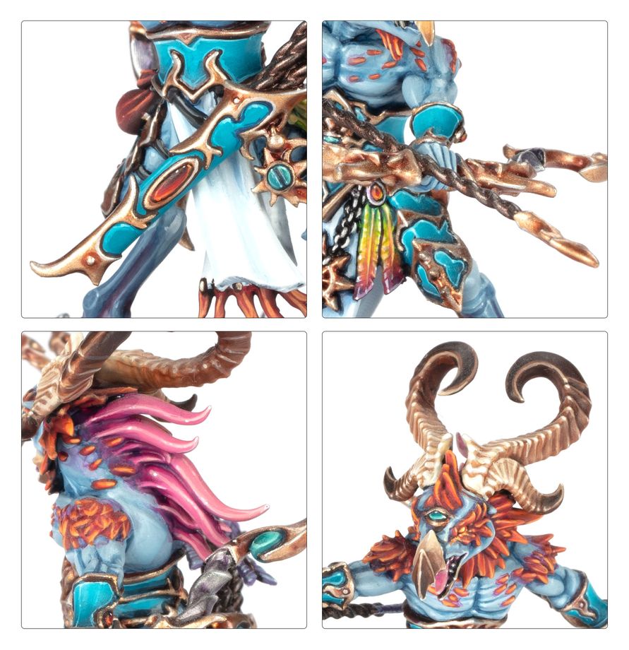 Warhammer Age of Sigmar - Disciples of Tzeentch - Tzaangor Warflock (70-839)