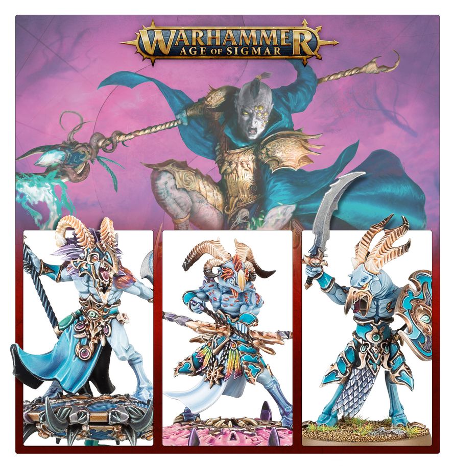 Warhammer Age of Sigmar - Disciples of Tzeentch - Tzaangor Warflock (70-839)