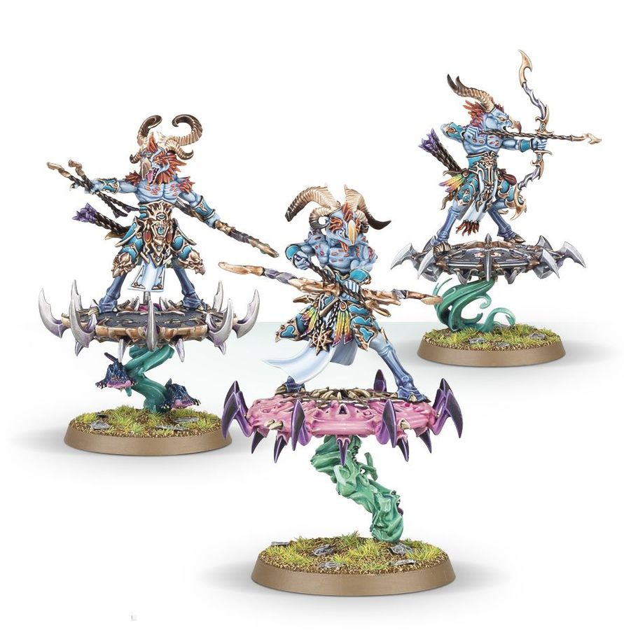 Warhammer Age of Sigmar - Disciples of Tzeentch - Tzaangor Warflock (70-839)