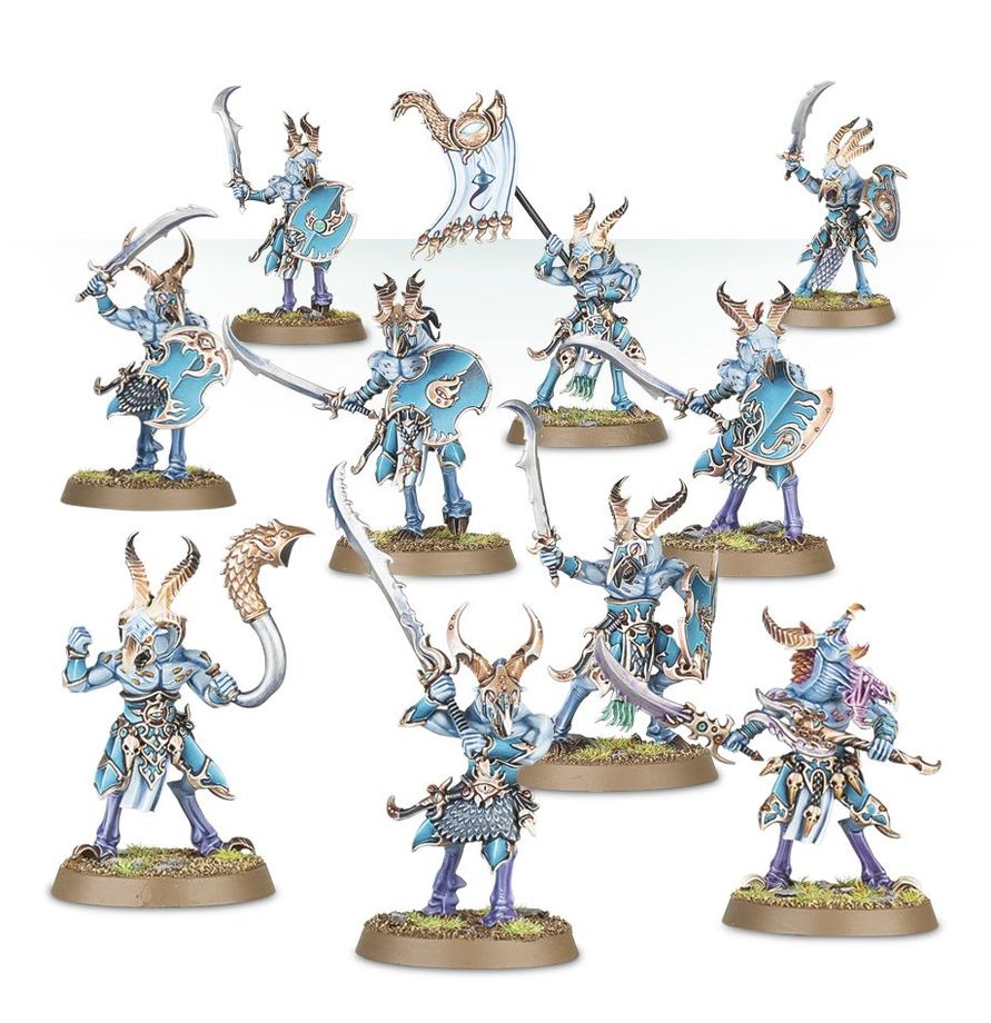 Warhammer Age of Sigmar - Disciples of Tzeentch - Tzaangor Warflock (70-839)