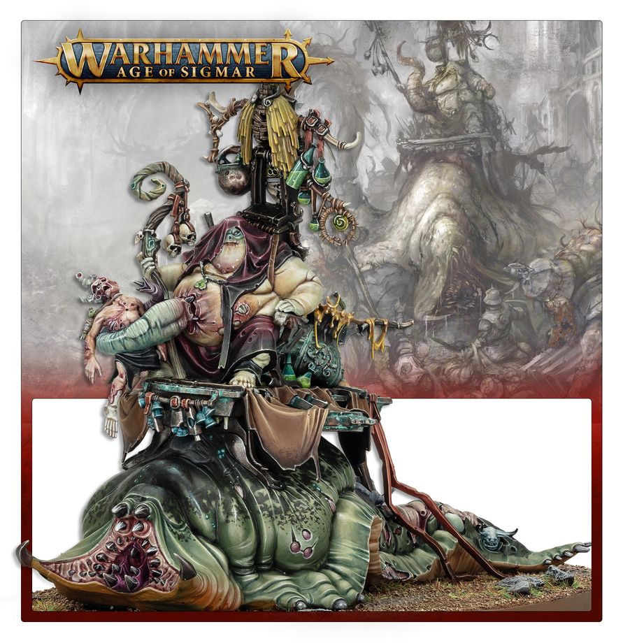 Warhammer Age of Sigmar - Maggotkin of Nurgle - Festus the Leechlord (83-115)