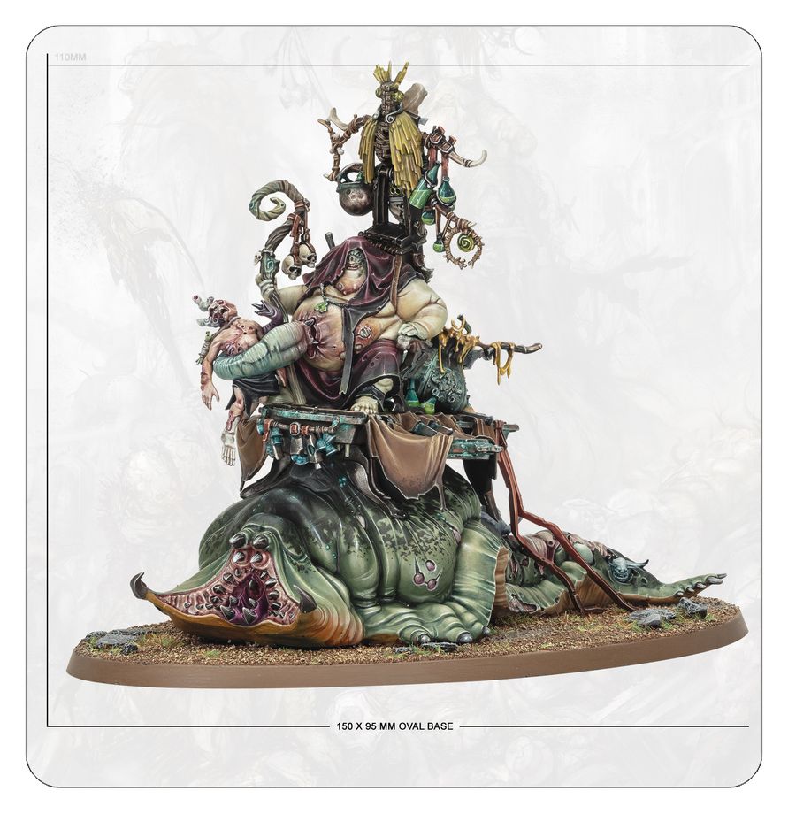 Warhammer Age of Sigmar - Maggotkin of Nurgle - Festus the Leechlord (83-115)