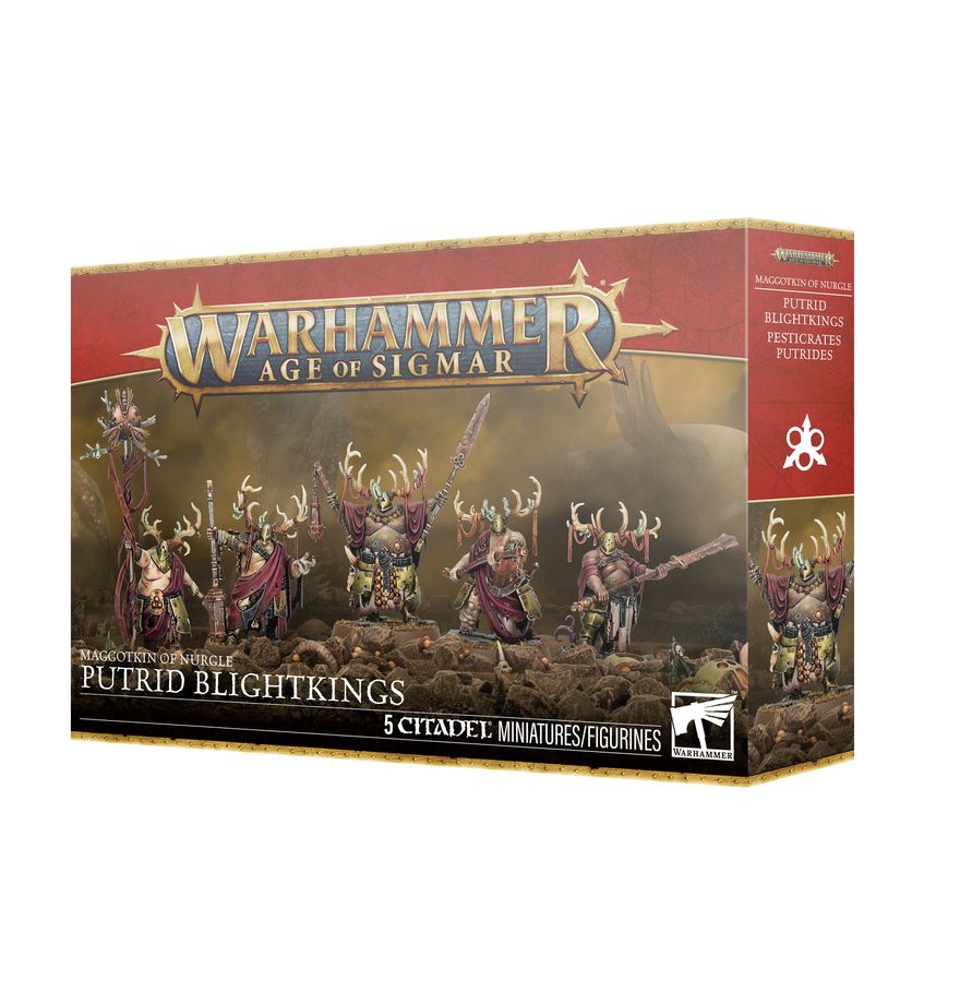 Warhammer Age of Sigmar - Maggotkin Of Nurgle - Putrid Blightkings (83-28)