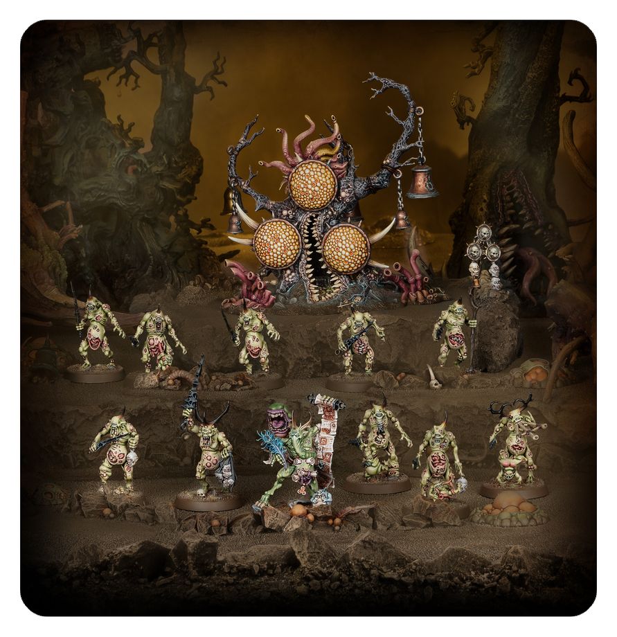 Warhammer Age of Sigmar - Maggotkin of Nurgle - The Pustules (83-106)