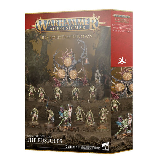 Warhammer Age of Sigmar - Maggotkin of Nurgle - The Pustules (83-106)