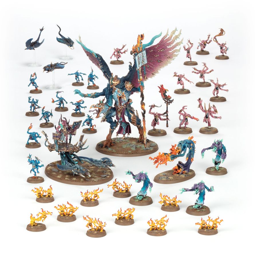 Warhammer Age of Sigmar - Disciples of Tzeentch - Warpflame Cavalcade (83-110)