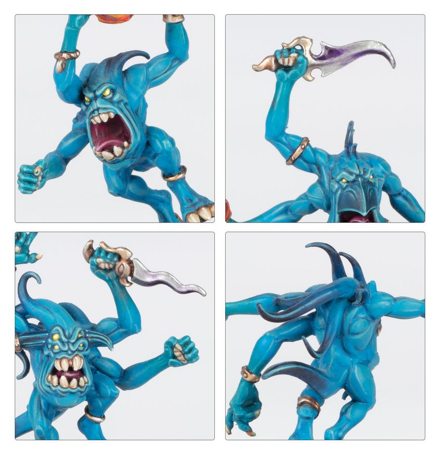 Warhammer Age of Sigmar - Disciples of Tzeentch - Warpflame Cavalcade (83-110)