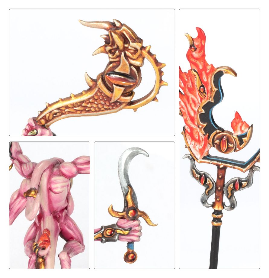 Warhammer Age of Sigmar - Disciples of Tzeentch - Warpflame Cavalcade (83-110)