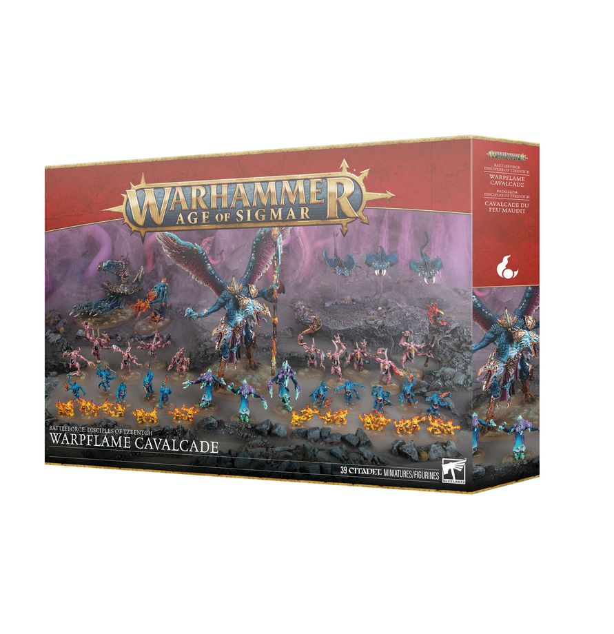 Warhammer Age of Sigmar - Disciples of Tzeentch - Warpflame Cavalcade (83-110)
