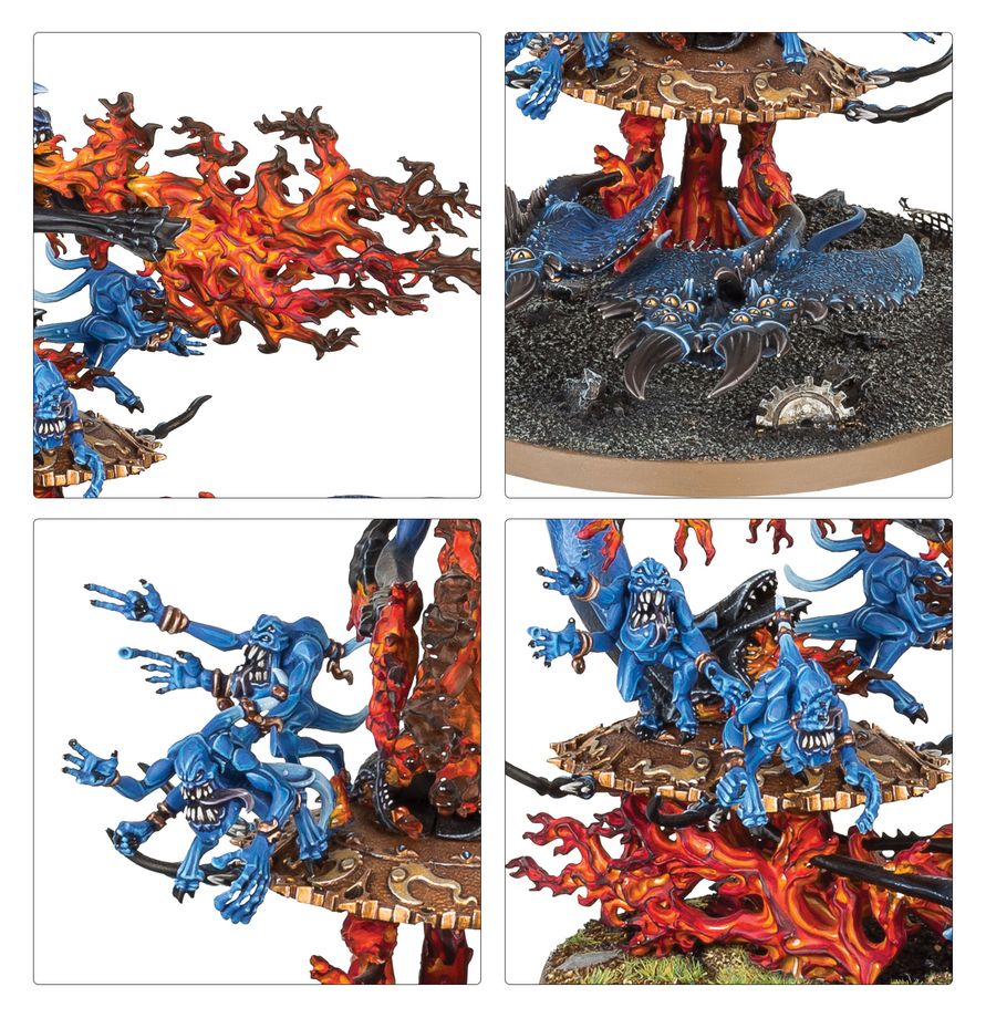 Warhammer Age of Sigmar - Disciples of Tzeentch - Warpflame Cavalcade (83-110)