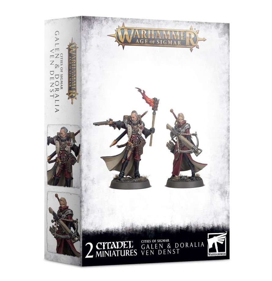 Warhammer Age of Sigmar - Cities of Sigmar - Galen and Doralia ven denst (86-45)