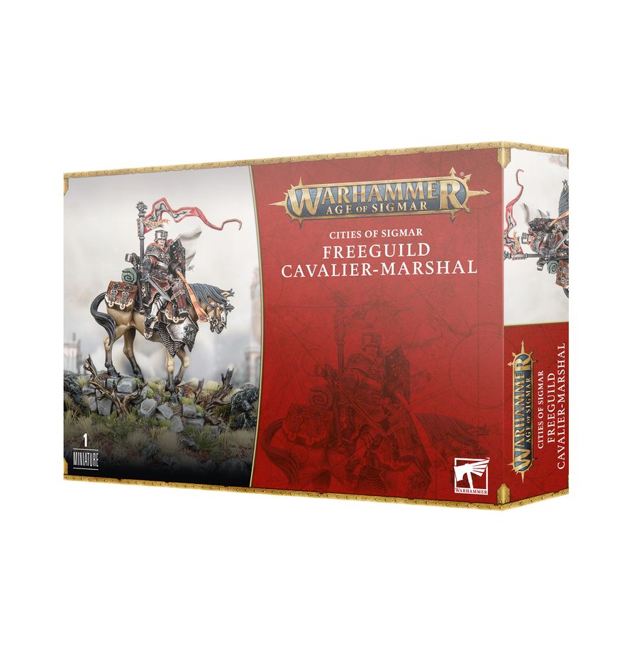 Warhammer Age of Sigmar - Cities of Sigmar - Freeguild Cavalier Marshal (86-05)