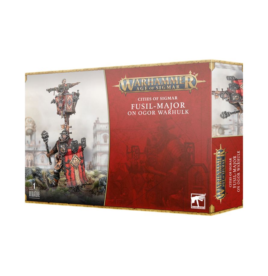 Warhammer Age of Sigmar - Cities of Sigmar - Fusil-Major on Ogor Warhulk (86-20)