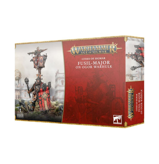 Warhammer Age of Sigmar - Cities of Sigmar - Fusil-Major on Ogor Warhulk (86-20)