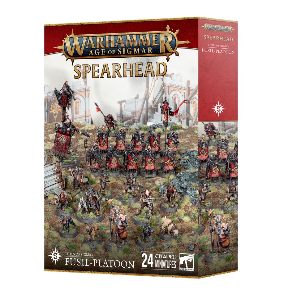 Warhammer Age of Sigmar - Spearhead: Cities of Sigmar - Fusilierzug
