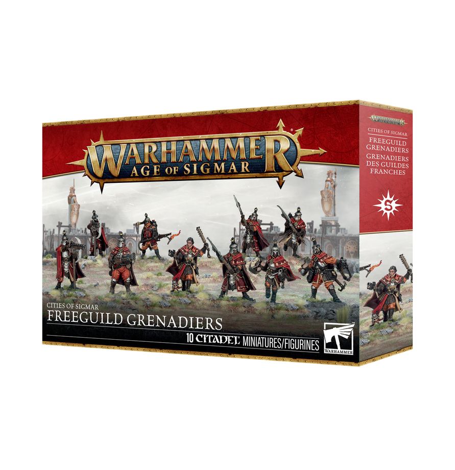 Warhammer Age of Sigmar - Cities of Sigmar - Freeguild Grenadiers (86-54)