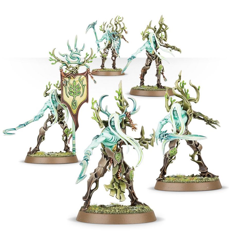 Warhammer Age of Sigmar - Grand Alliance Order - Sylvaneth - Tree Revenants (92-14)