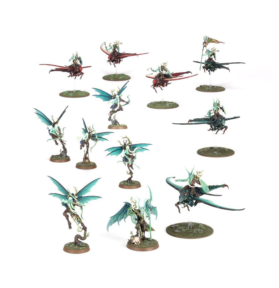Warhammer Age of Sigmar - Grand Alliance Order - Sylvaneth - Spitewing Flight (70-922)