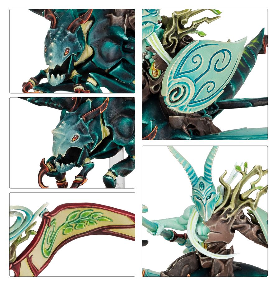 Warhammer Age of Sigmar - Grand Alliance Order - Sylvaneth - Spitewing Flight (70-922)
