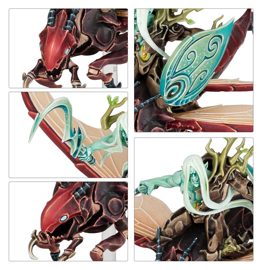 Warhammer Age of Sigmar - Grand Alliance Order - Sylvaneth - Spitewing Flight (70-922)