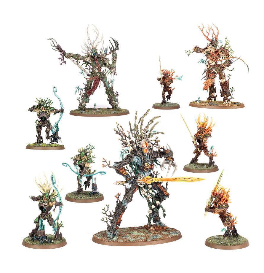Warhammer Age of Sigmar - Grand Alliance Order - Sylvaneth - Strongroot Grove (92-32)