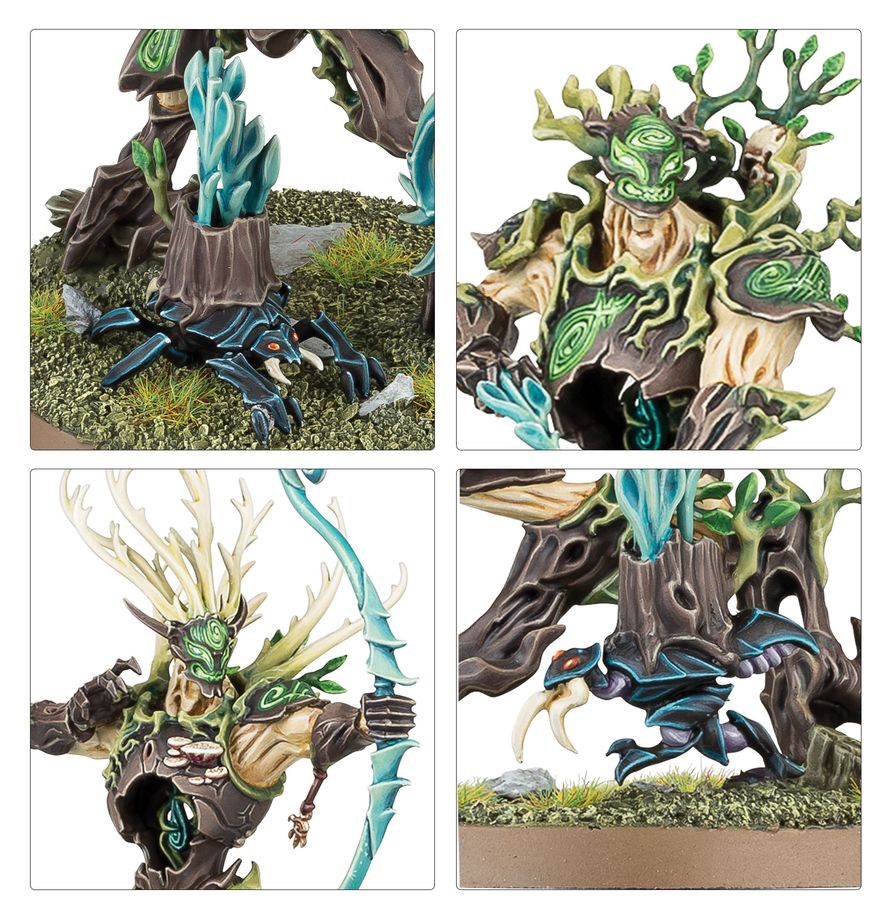 Warhammer Age of Sigmar - Grand Alliance Order - Sylvaneth - Strongroot Grove (92-32)