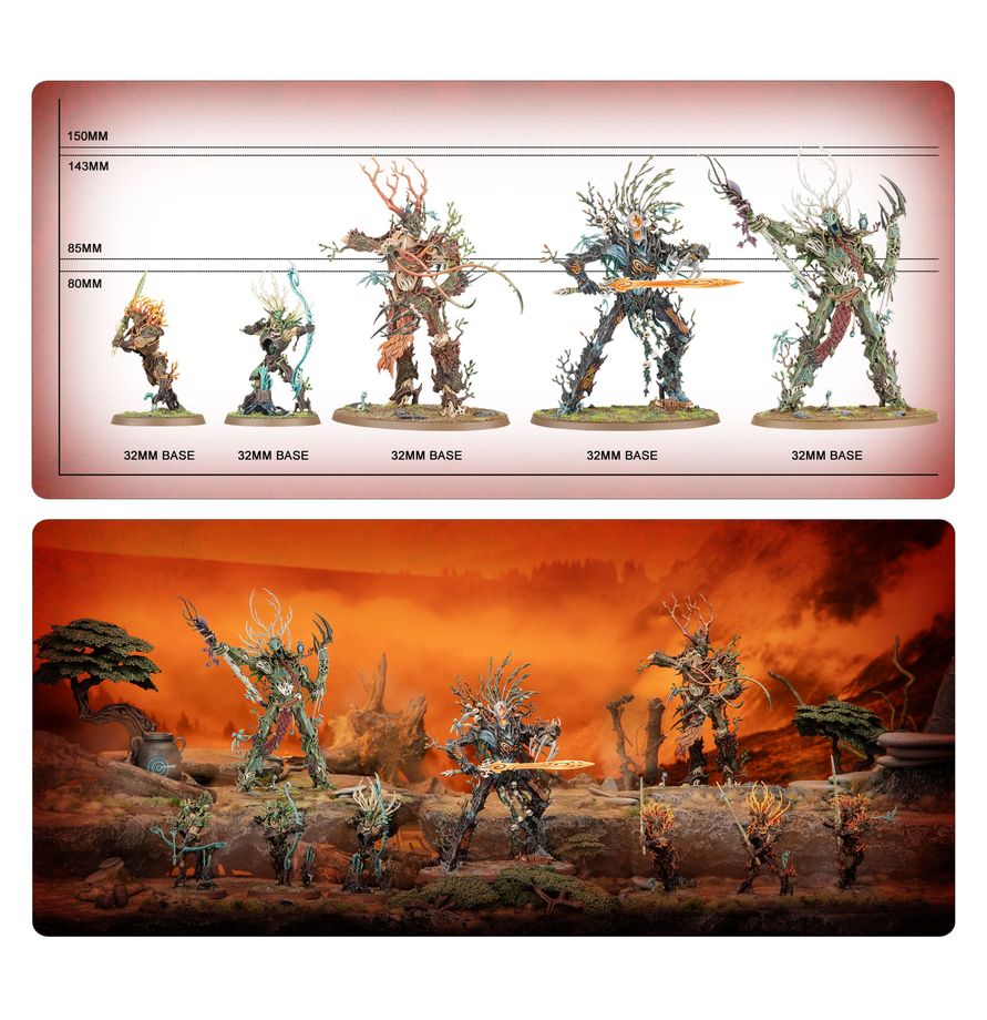 Warhammer Age of Sigmar - Grand Alliance Order - Sylvaneth - Strongroot Grove (92-32)