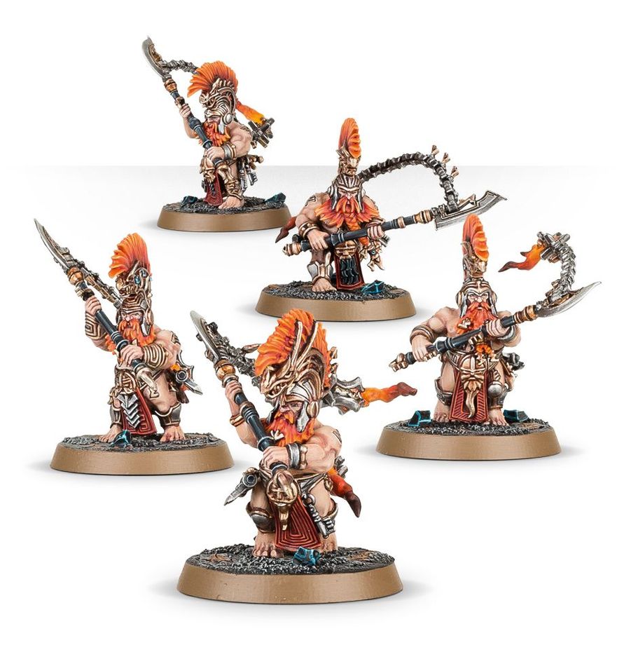 Warhammer Age of Sigmar - Fyreslayer Hearthguard Berserker (84-24)