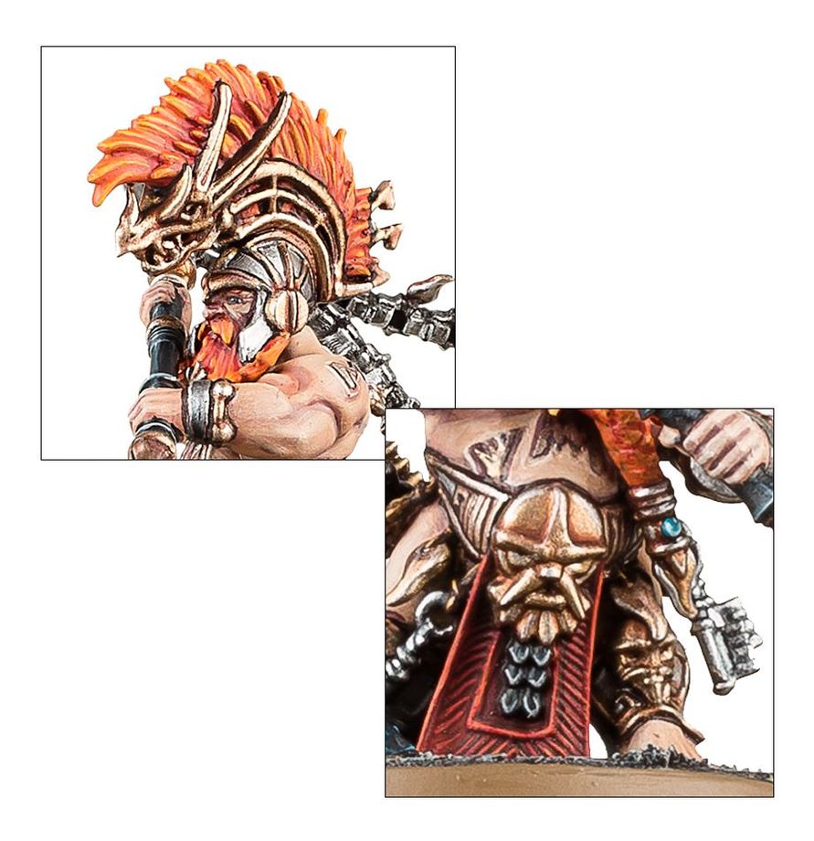Warhammer Age of Sigmar - Fyreslayer Hearthguard Berserker (84-24)