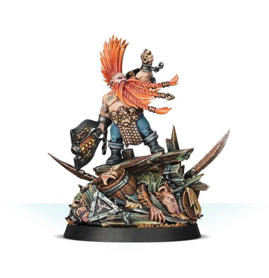 Warhammer Age of Sigmar -Fyreslayer -  Gotrek Grunisson