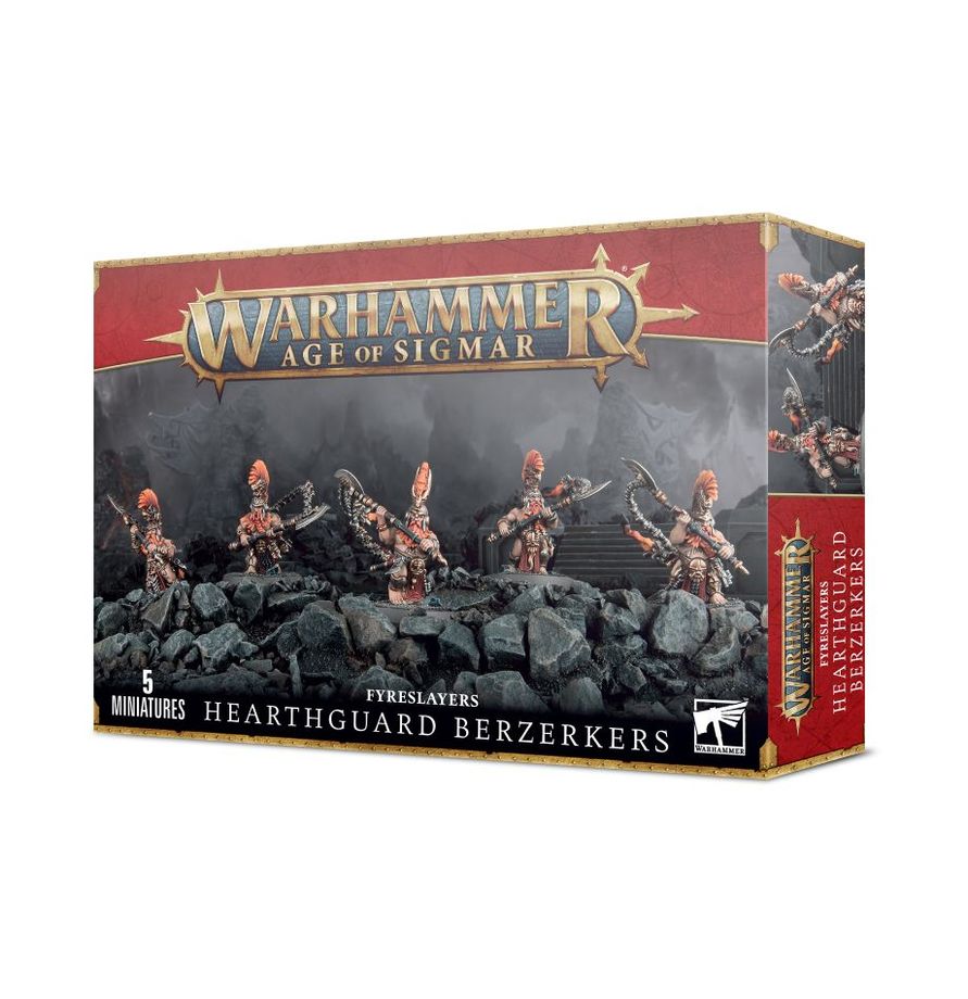 Warhammer Age of Sigmar - Fyreslayer Hearthguard Berserker (84-24)