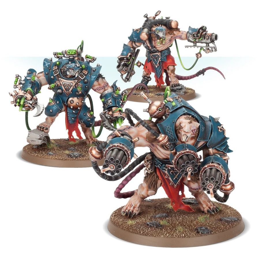 Warhammer - Age of Sigmar - Skaven - Stormfiends (90-17)