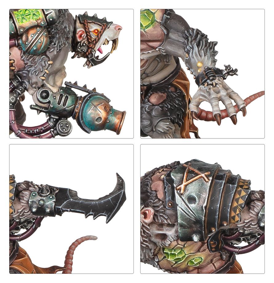 Warhammer - Age of Sigmar - Skaven - Rat Ogors (90-13)