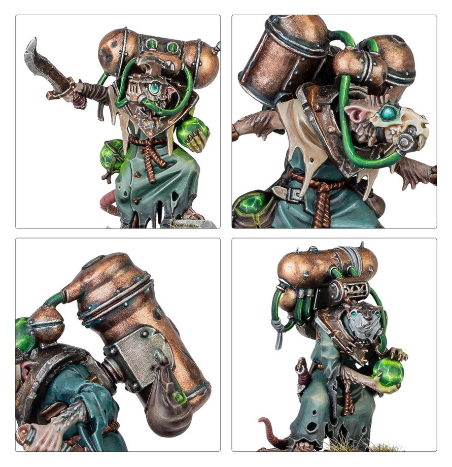 Warhammer - Age of Sigmar - Skaven - Acolyte Globadiers (90-47)
