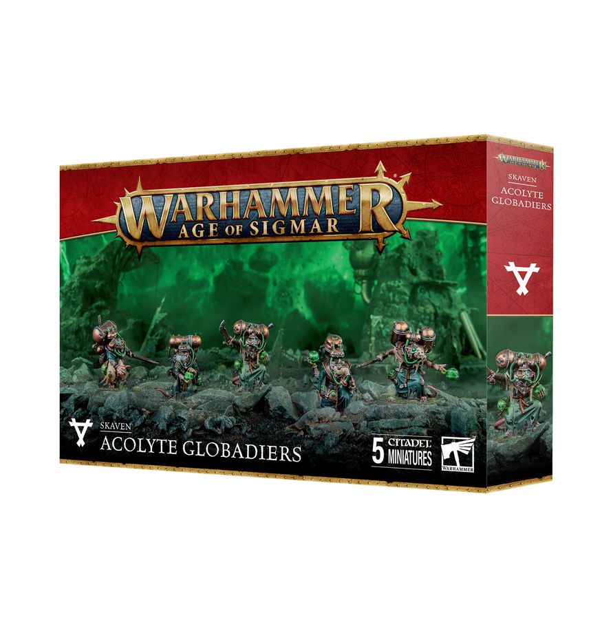 Warhammer - Age of Sigmar - Skaven - Acolyte Globadiers (90-47)