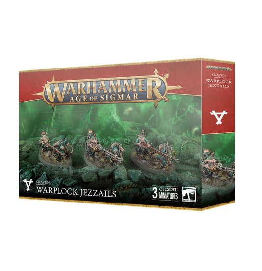 Warhammer Age of Sigmar - Skaven - Warplock Jezzails (90-53)