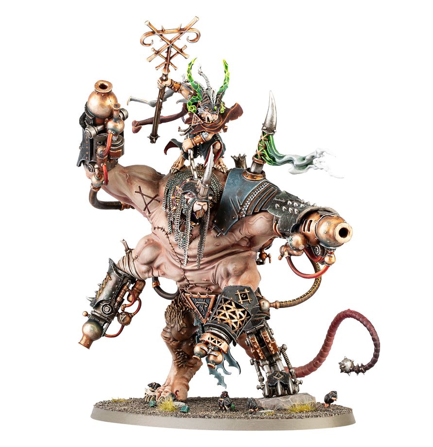 Warhammer - Age of Sigmar - Skaven - Thanquol and Boneripper (90-16)