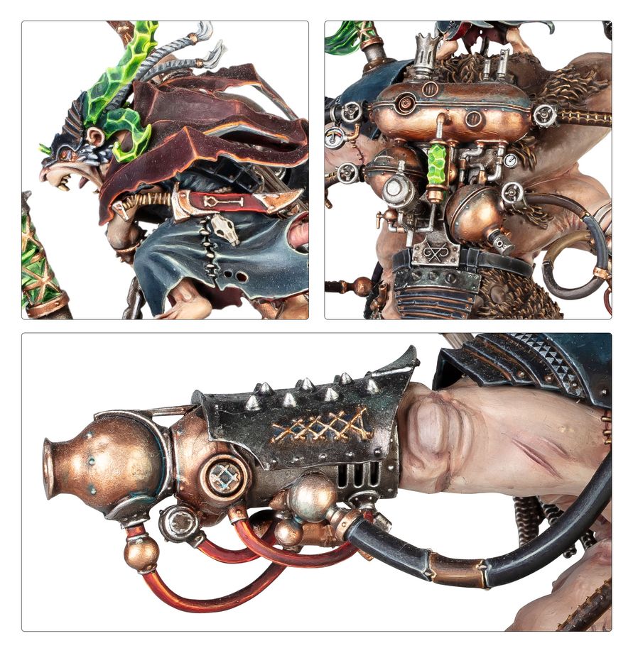 Warhammer - Age of Sigmar - Skaven - Thanquol and Boneripper (90-16)