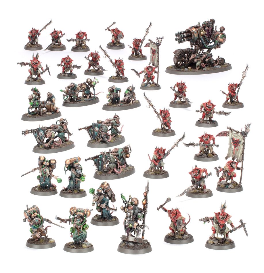 Warhammer - Age of Sigmar - Skaven - Skryre Warpswarm (90-56)